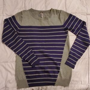 Navy and Grey Sweater